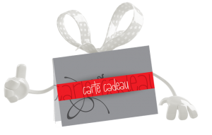 La carte cadeau, idéal pour offrir un cadeau qui fait plaisir !