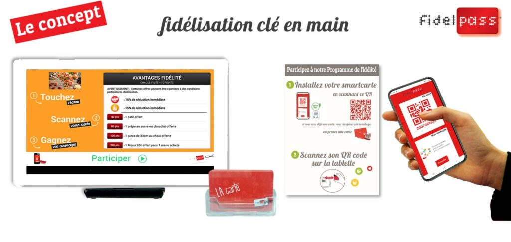 FidelPass concept fidélisation clé en main