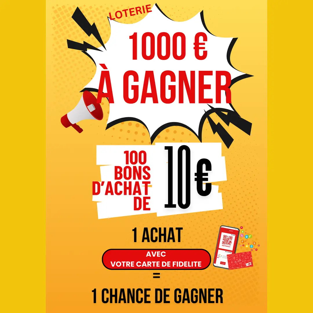La loterie automatique, une opération pour booster les ventes de votre boutique